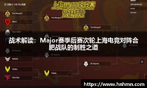 战术解读：Major赛季后赛次轮上海电竞对阵合肥战队的制胜之道